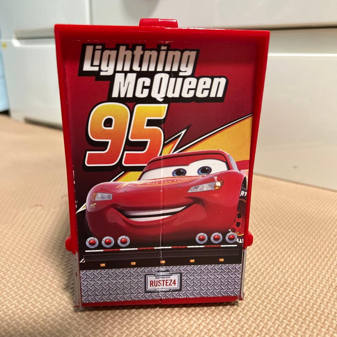 isemama　廃盤カーズ大きいマック　トレーラートミカ24台収納　箱あり