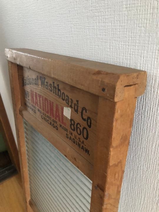 アメリカ製 ビンテージ　洗濯板 national washboardアンティーク
