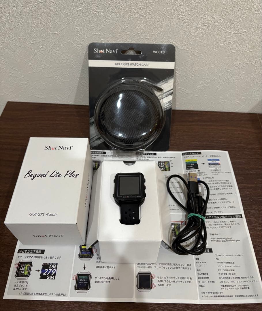 美品　Shot Navi Beyond Lite Plus GPSウォッチ