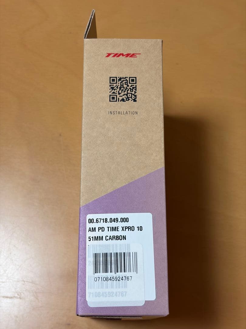 【ほぼ新品】TIME タイム XPRO 10 C1(最新) QF51 ペダル一式