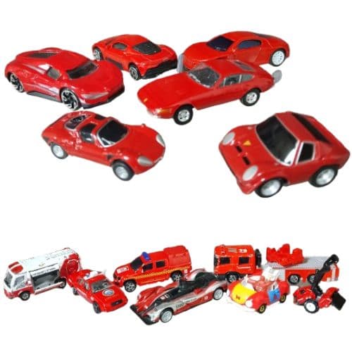 ミニカーまとめ売り☆スーパーカー/はたらく車ほか☆　173点☆約6Kg