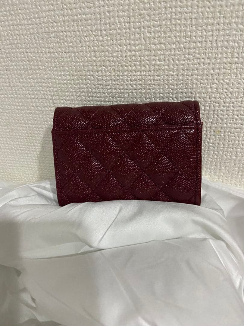 【VIP非売品】CHANEL ノベルティバーガンディ キルティングケース