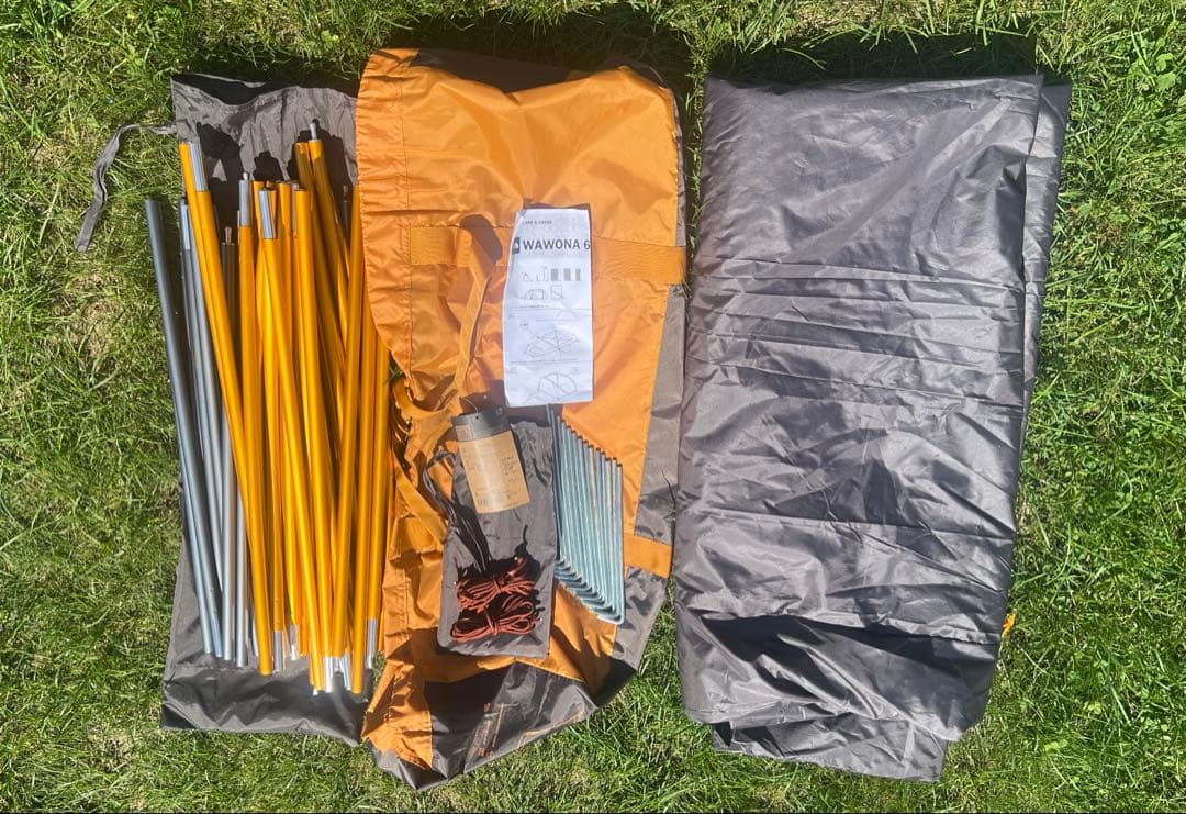 THE NORTH FACE Wawona 6 ワオナ6 グランドシート ペグ