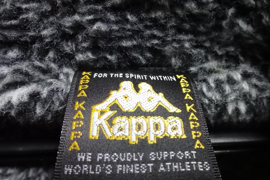 Kappa フェニックス フード付きベンチコート ホワイト フリース裏地
