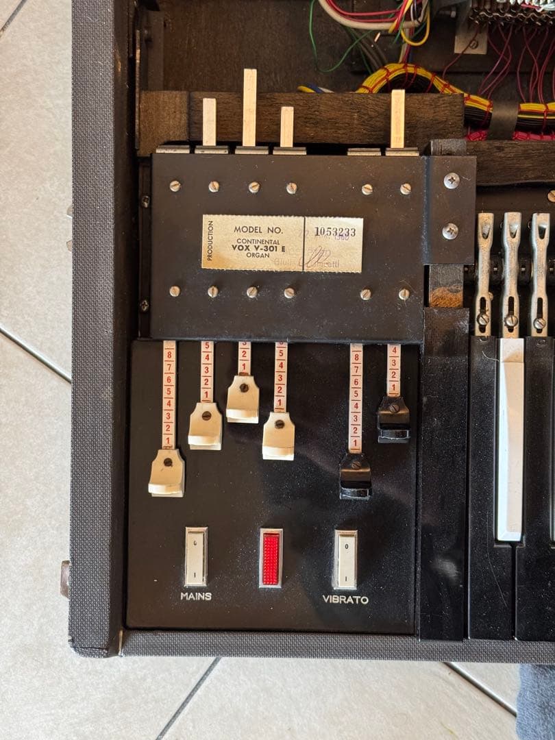 【レア物】Vox Continental V301E イタリア製 ヴィンテージ