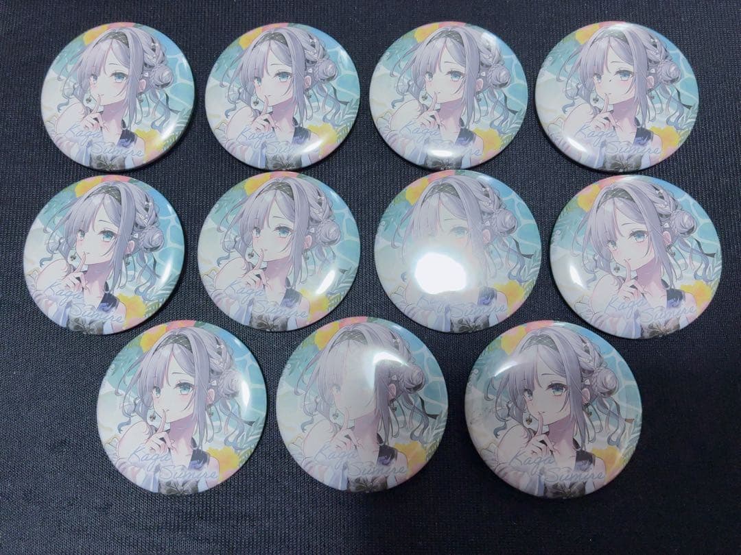 花芽すみれ 缶バッジ ぶいすぽっ！ サマービーチ2024 11個セット