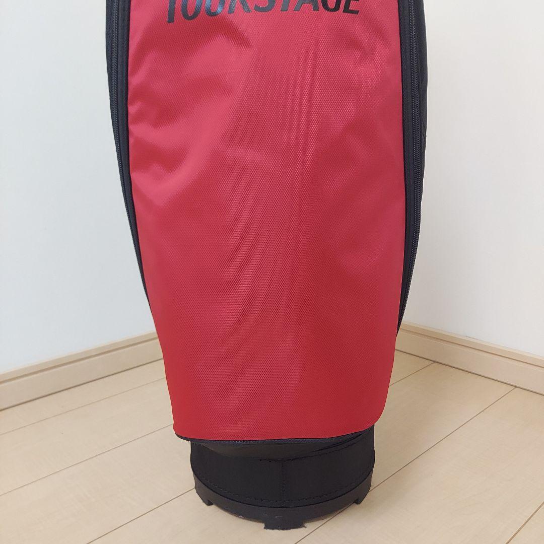 BRIGESTONE TOURSTAGE キャディバッグ 軽量 レッド/ブラック
