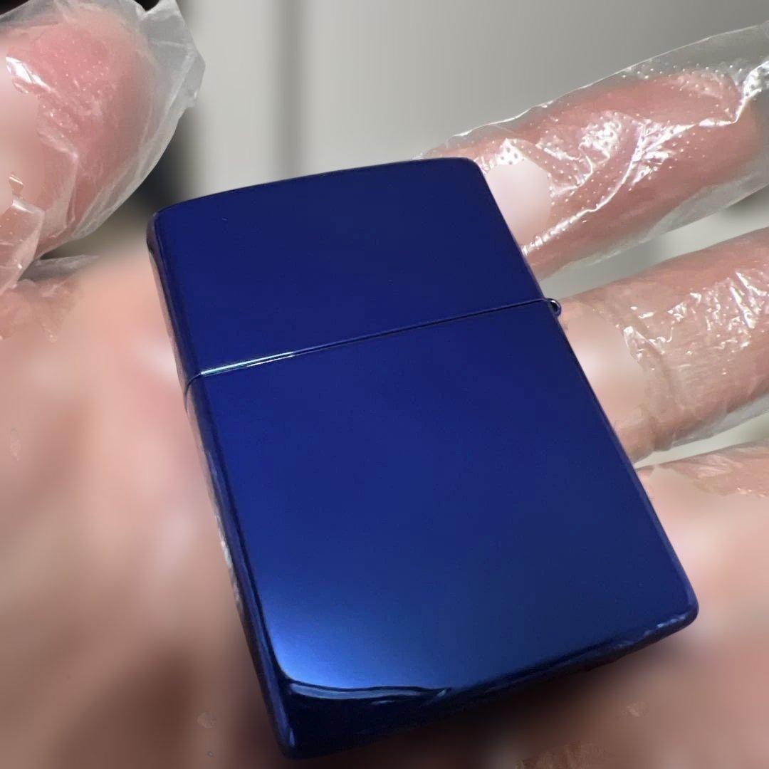 【未使用】MEVIUS（メビウス）オリジナルZippo ブルー 2020年製