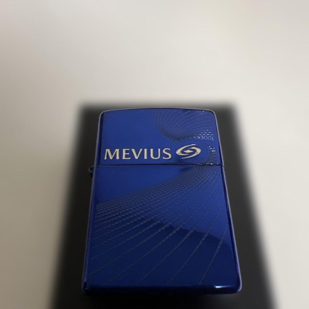 【未使用】MEVIUS（メビウス）オリジナルZippo ブルー 2020年製