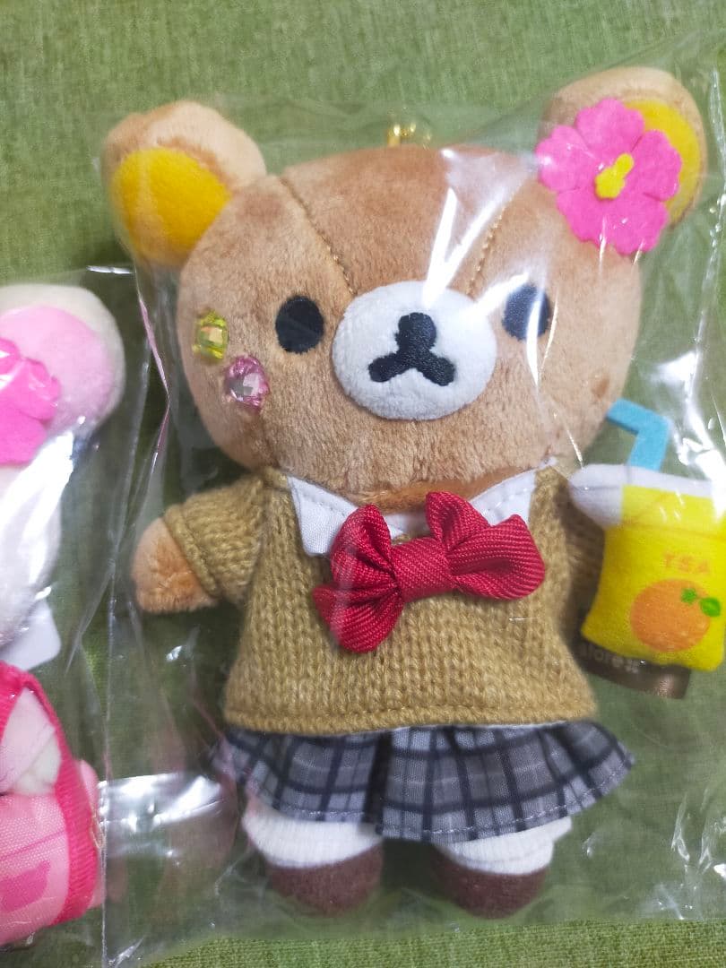 新品 リラックマストア限定 ぶらさげぬいぐるみ JK 制服 ギャル