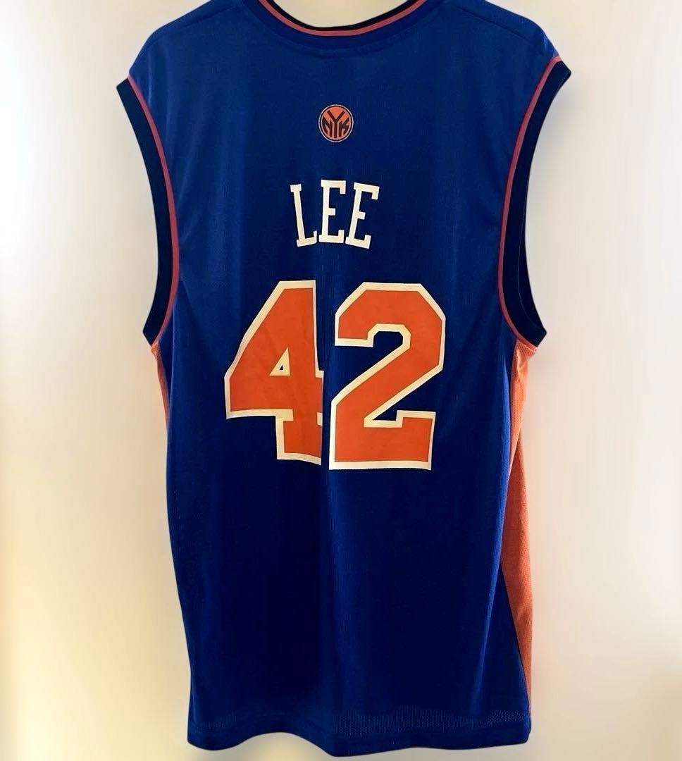 激レア！ニューヨークニックスLEE 42番 バスケットユニフォーム　M〜Ｌ