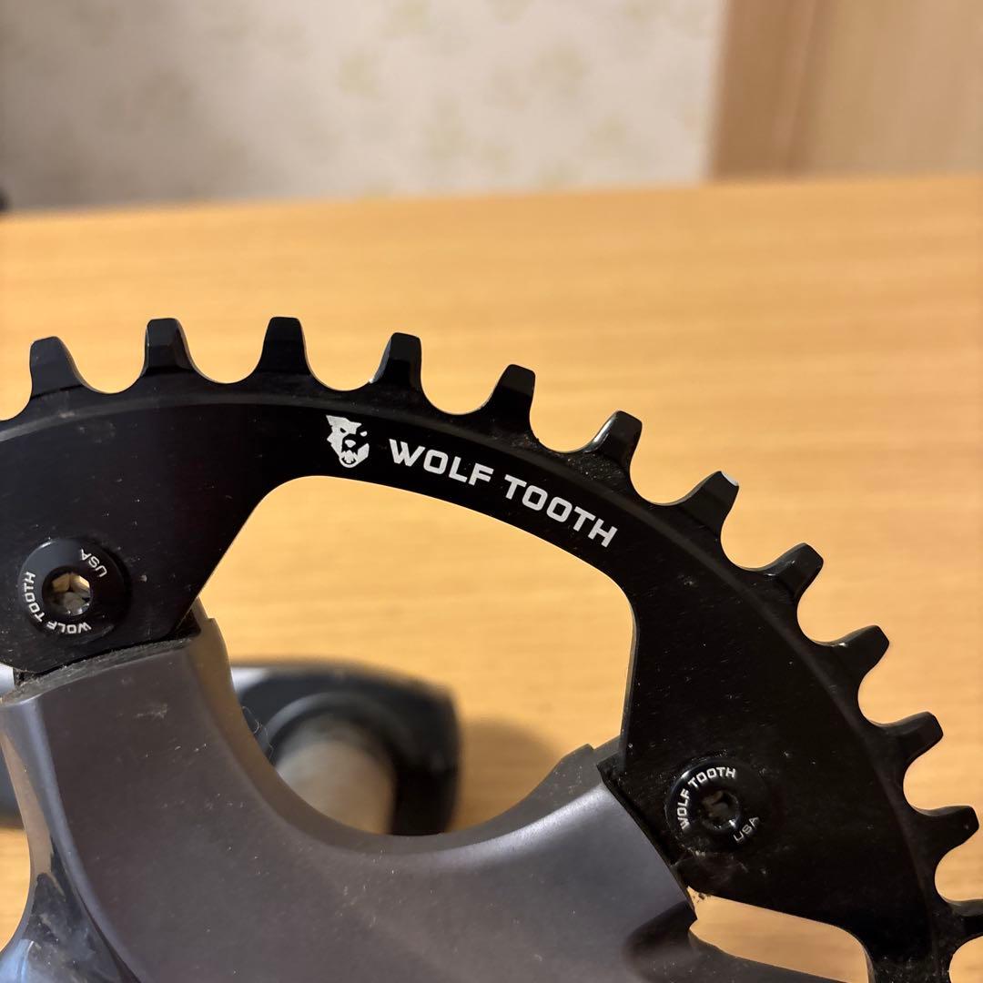 シマノアルテグラFC-6700クランク172.5mm WolfTooth44T