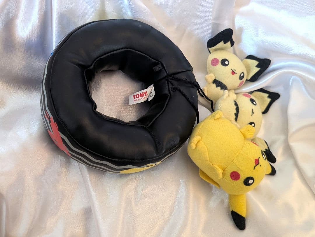 ピカチュウ　ピチュー　ポケモンのひみつきちぬいぐるみセット TOMY 初期　レア
