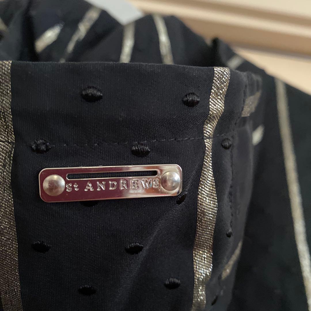 【美品】St ANDREWS ゴルフフード付きベスト Sサイズ