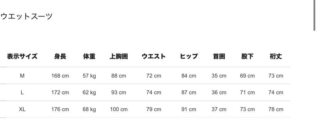 Quiksilver AQUAα ウェットスーツ シーガル Mサイズ