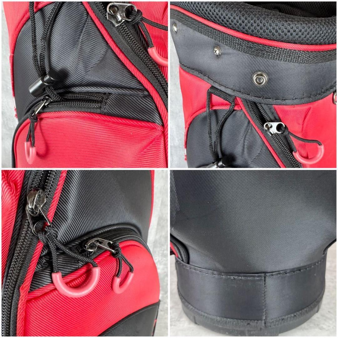 HONMA ホンマ キャディバッグ ブラック レッド