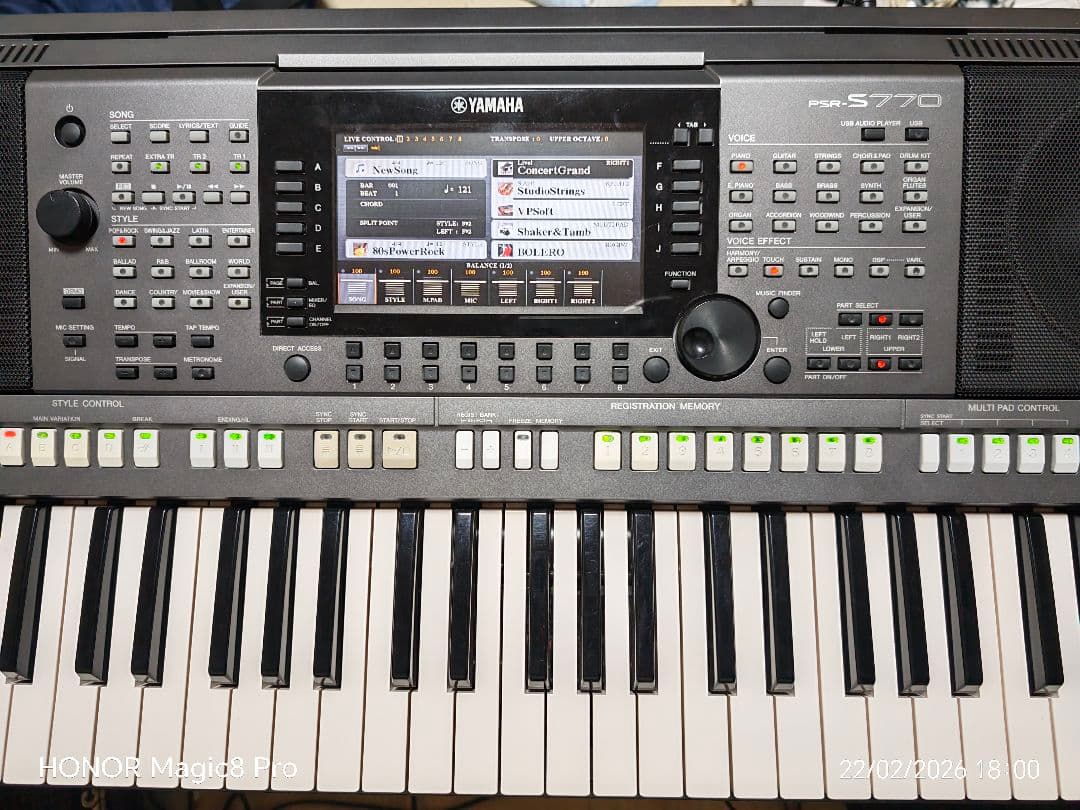 鍵盤楽器 Yamaha PSR-S770