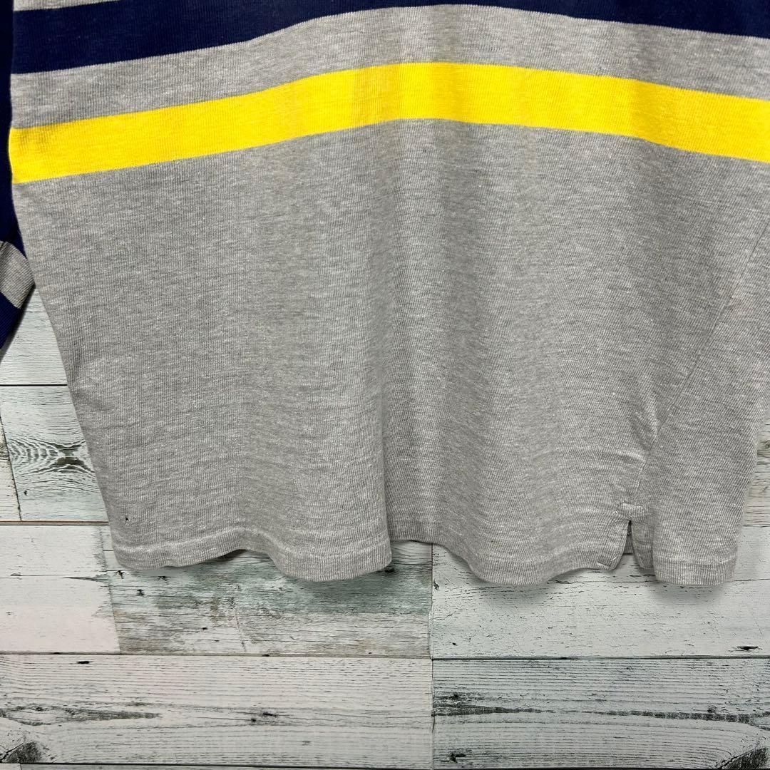 USA製 Woolrich ボーダー ラガーシャツ M ヴィンテージ 80s