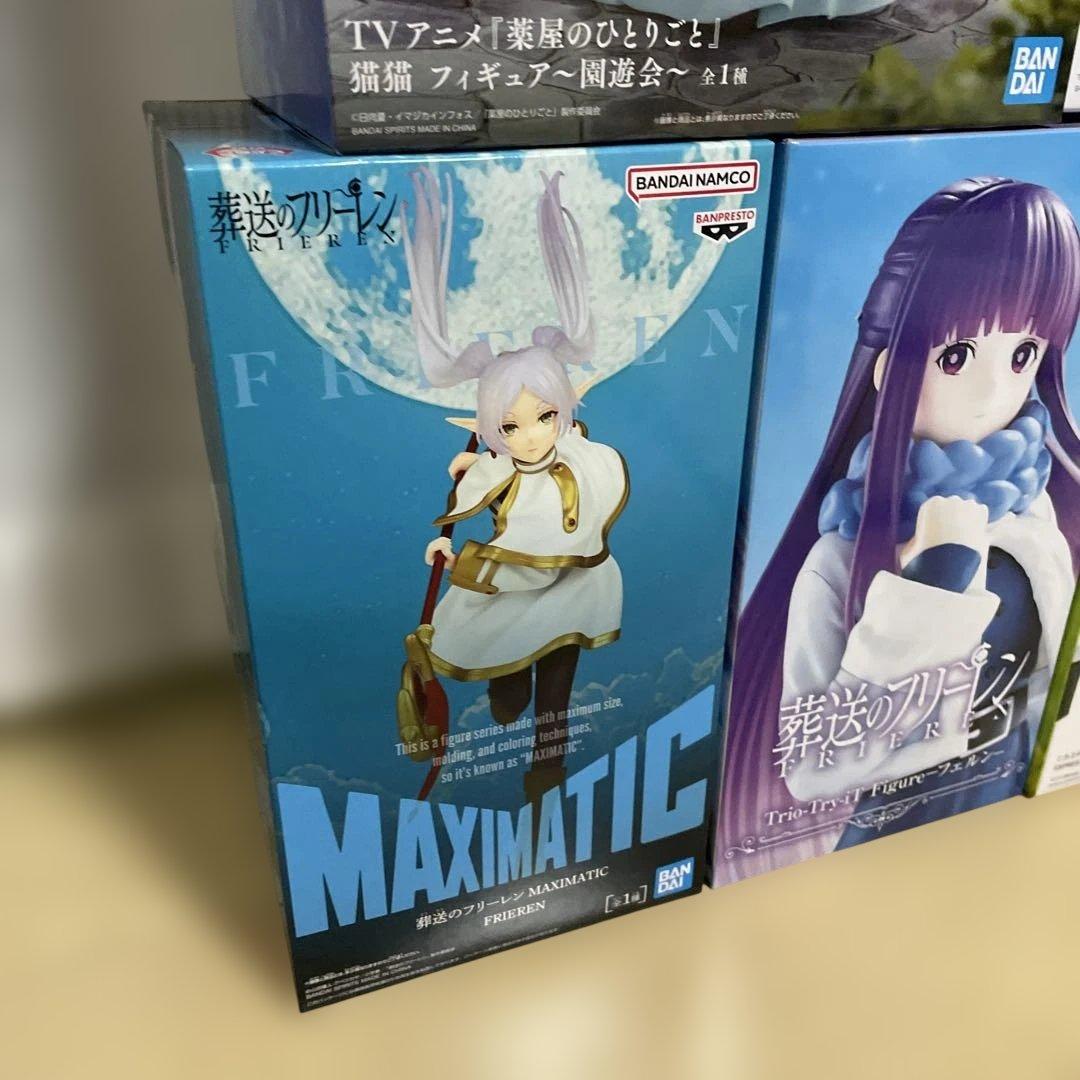 フィギュアセット　7体　ひとりごと フリーレン　フェルン　しの　アイドルマスター