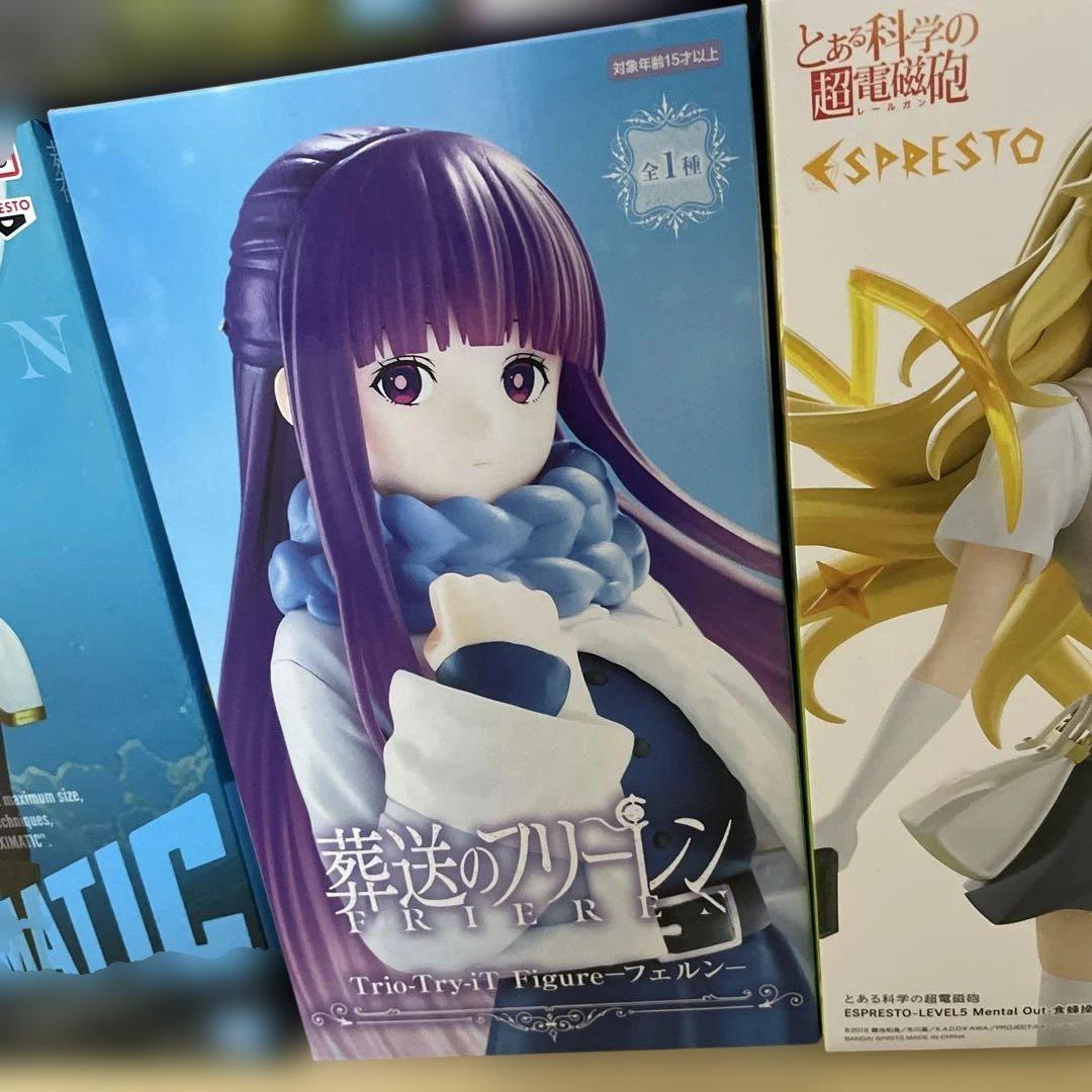 フィギュアセット　7体　ひとりごと フリーレン　フェルン　しの　アイドルマスター