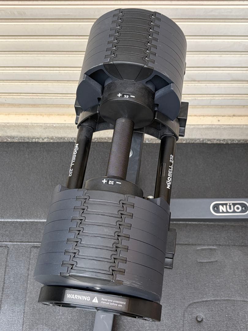 NUO BELL 232 フレックスベル　32kg 2kg刻み２個＋スタンド