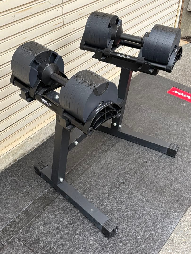 NUO BELL 232 フレックスベル　32kg 2kg刻み２個＋スタンド