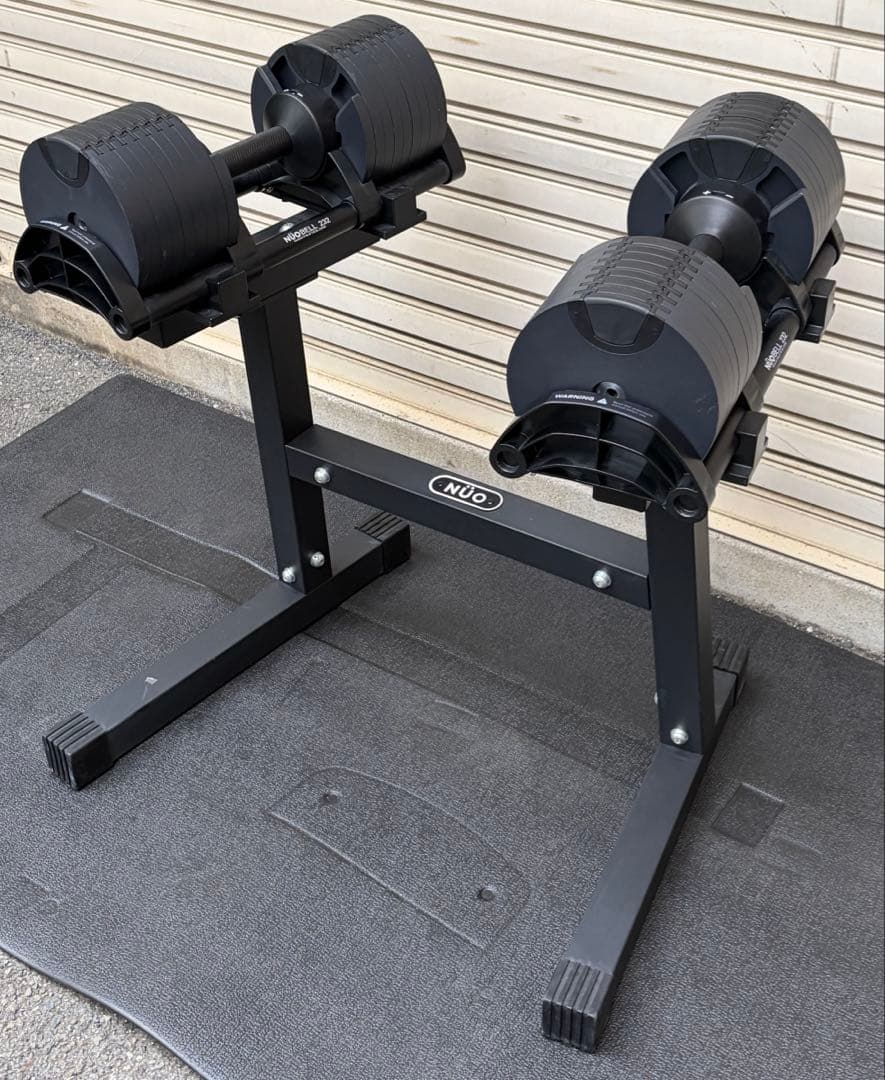 NUO BELL 232 フレックスベル　32kg 2kg刻み２個＋スタンド