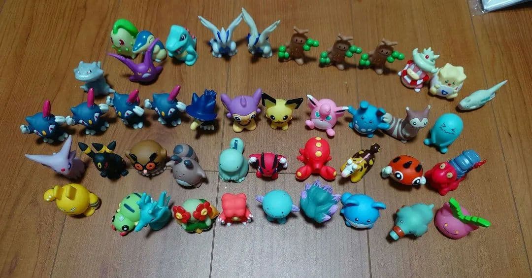 ポケモンキッズ　指人形　初期　フィギュア