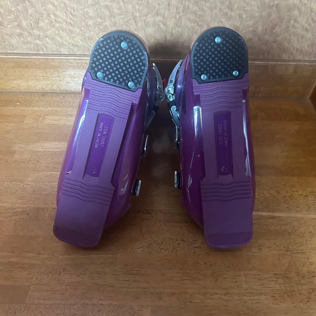 【未使用品】GEN FACTORY BUMPS 9R スキーブーツ 紫 26.5