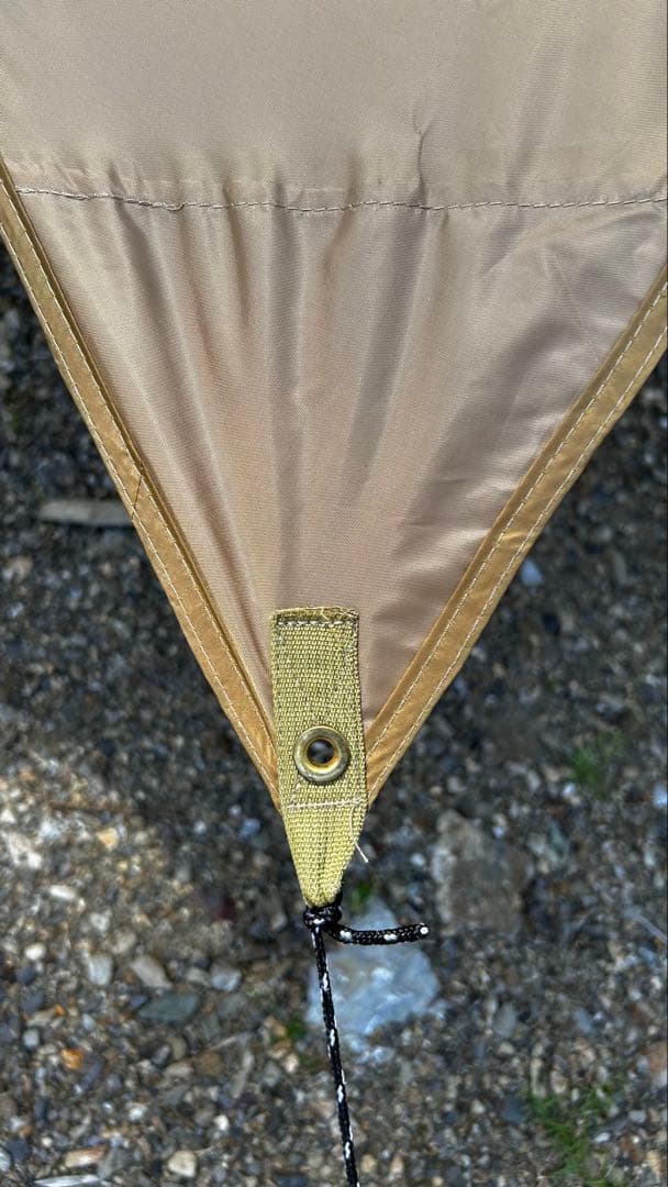 美品　QUICKCAMP ベージュ タープ・シェード