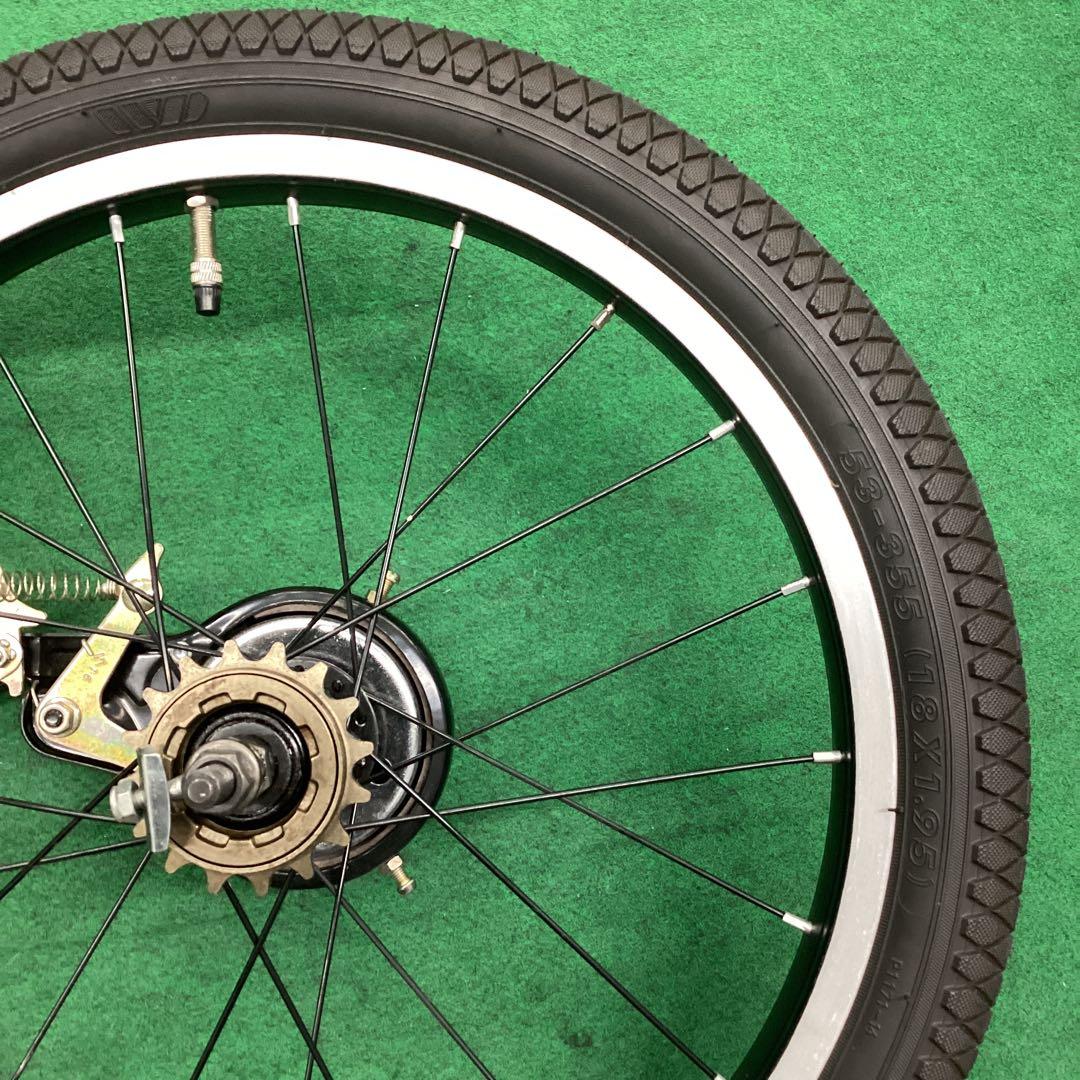 アルミリム　後輪　18x1.95　タイヤ付 16t 18インチ　リア