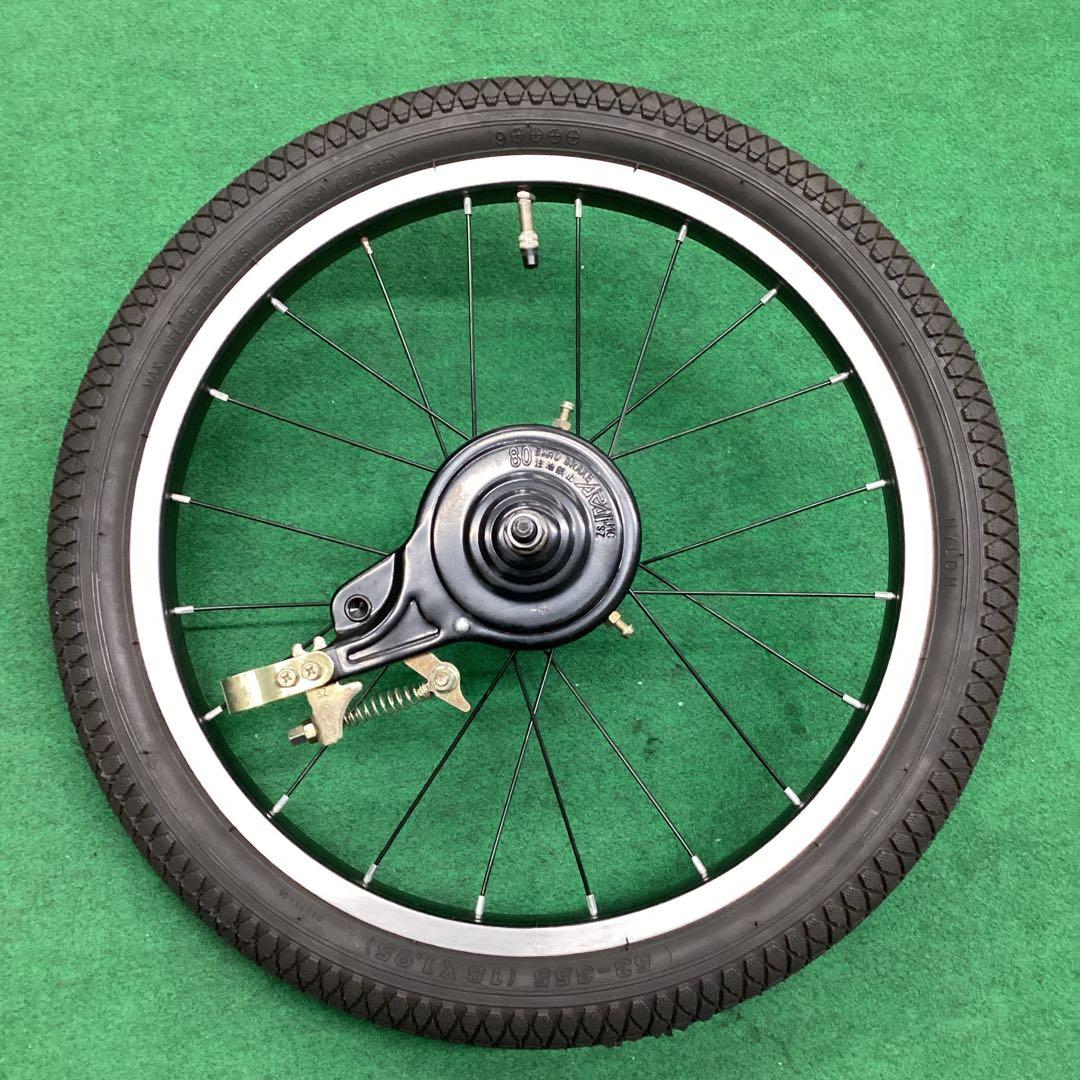 アルミリム　後輪　18x1.95　タイヤ付 16t 18インチ　リア
