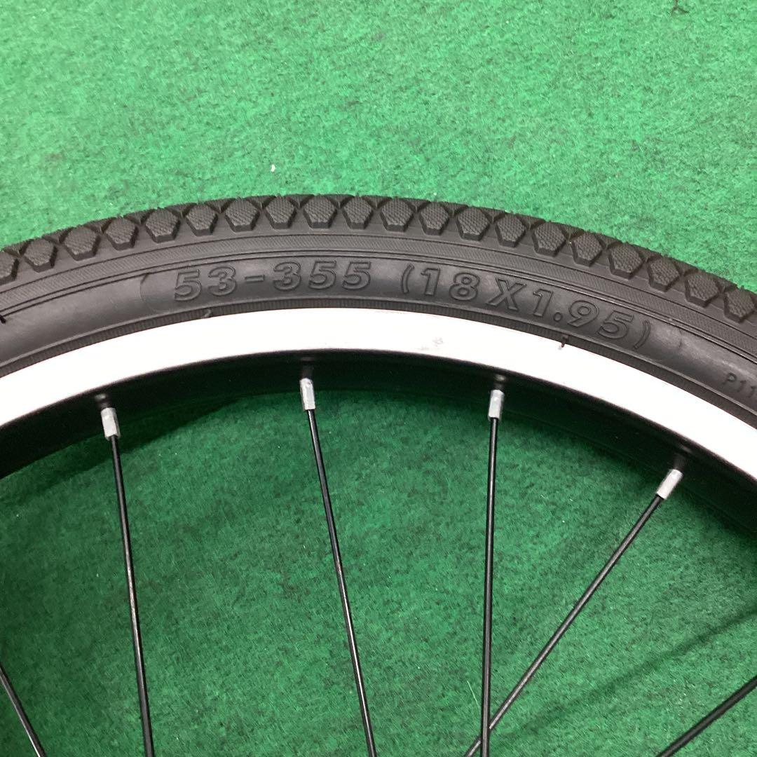 アルミリム　後輪　18x1.95　タイヤ付 16t 18インチ　リア