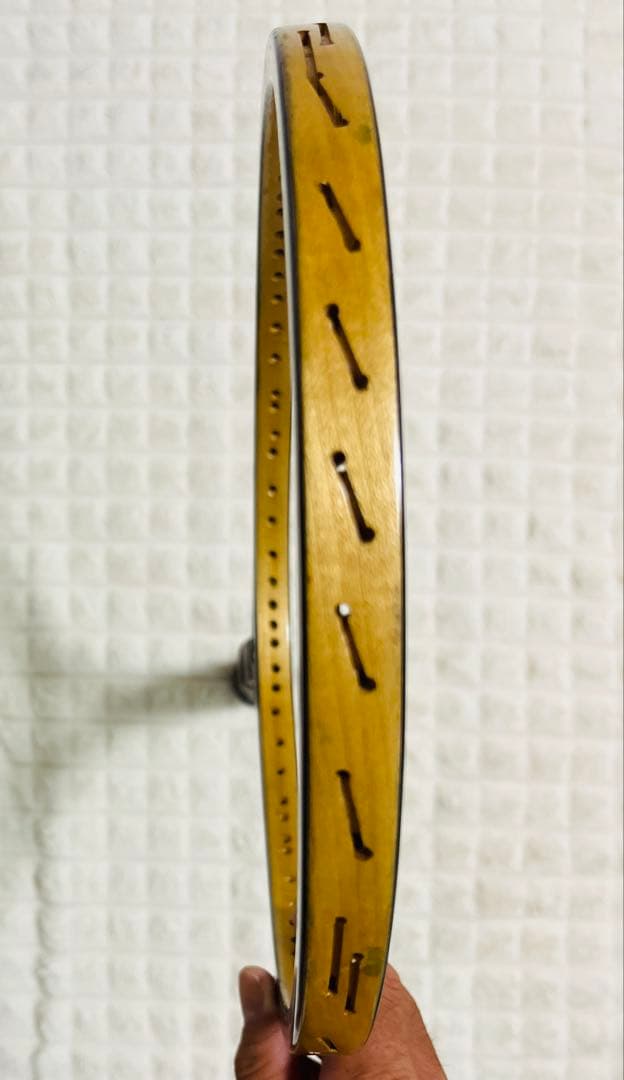 プリンス ウッディー グリップ4 カバー付 超美品 prince woodie