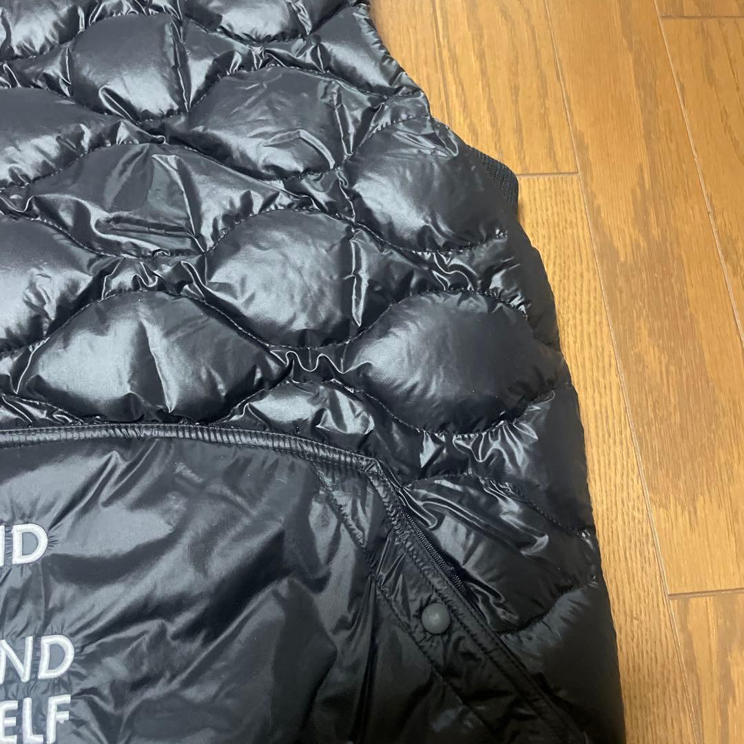 ディセンバーメイ ゴルフ ダウンベスト ブラックXL極美品