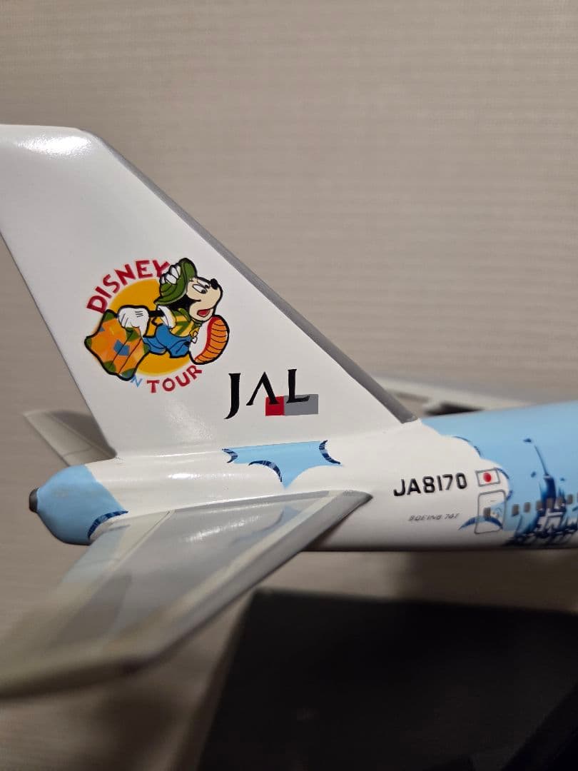 JAL 初代ディズニー塗装　模型