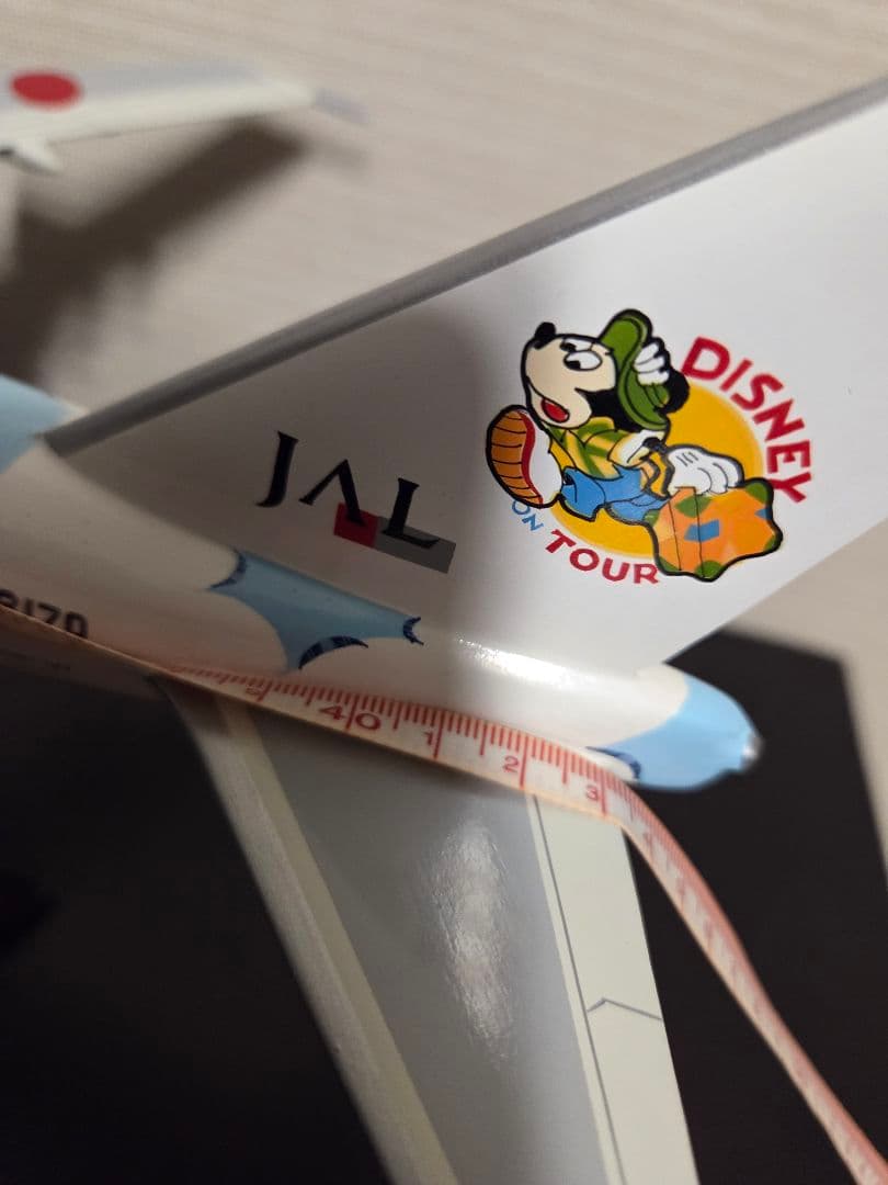 JAL 初代ディズニー塗装　模型