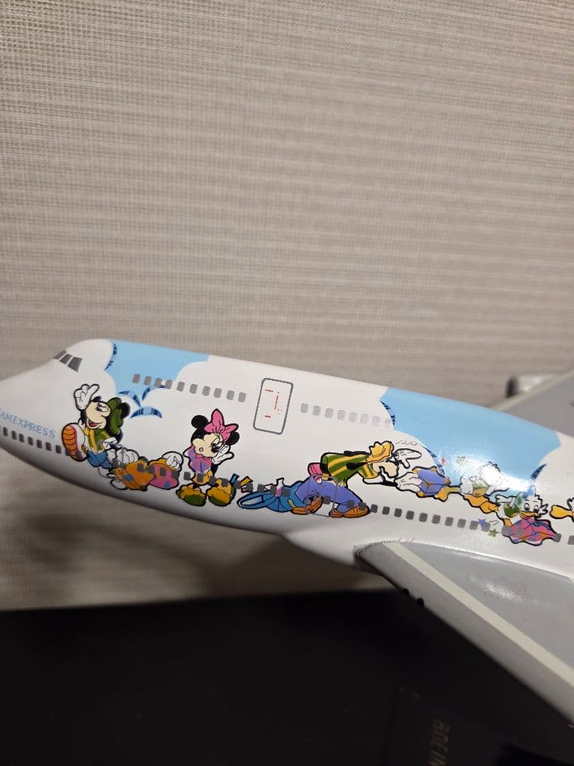 JAL 初代ディズニー塗装　模型