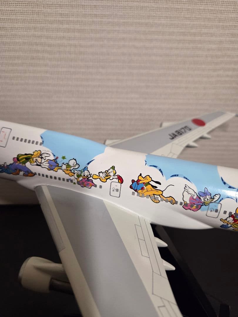 JAL 初代ディズニー塗装　模型