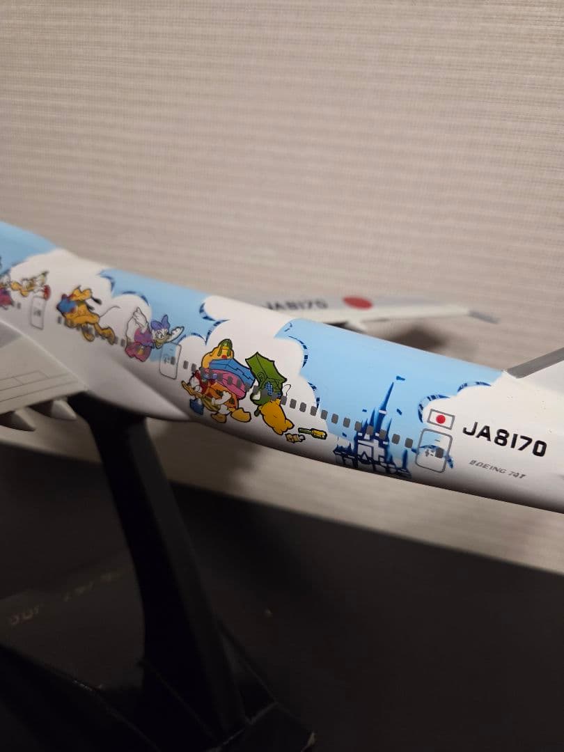 JAL 初代ディズニー塗装　模型