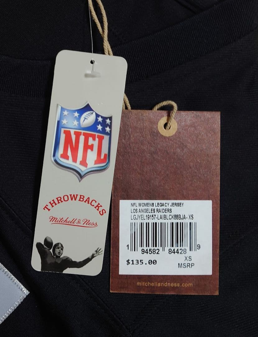 NFL レイダース ボー・ジャクソン リミテッドジャージ【XS】