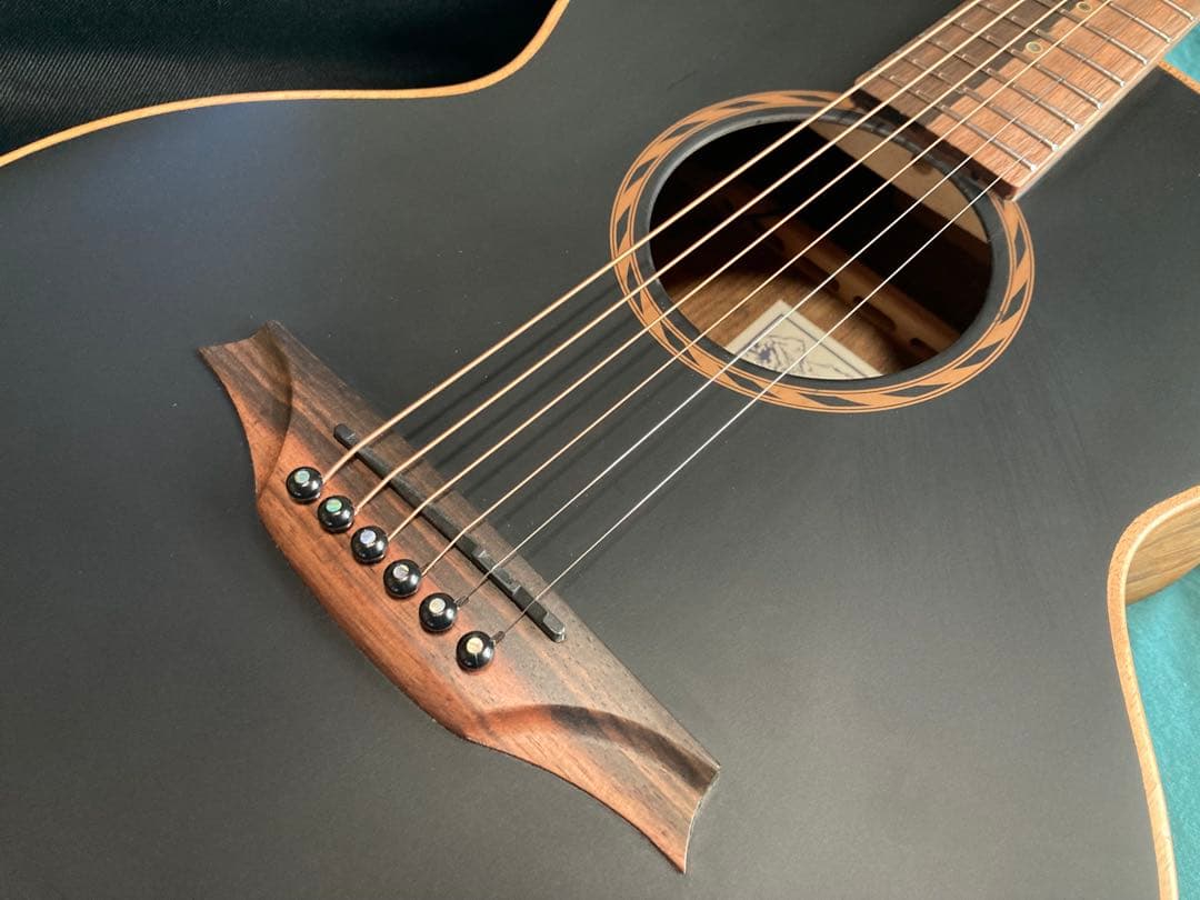 Bromo Guitars BAT8ME bk ブロモエレアコギター