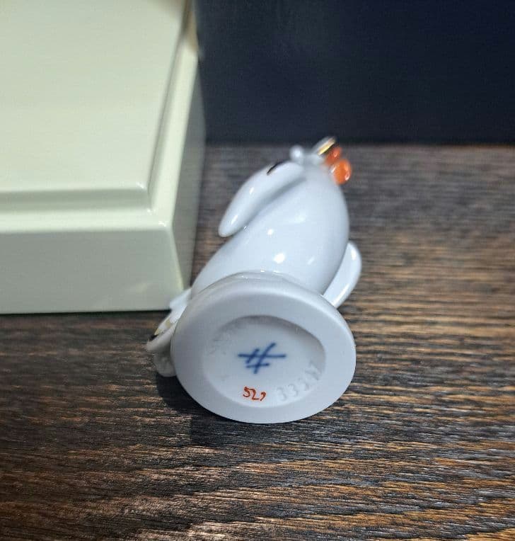 新品　MEISSEN マイセン 干支シリーズ　酉　希少 フィギュリン