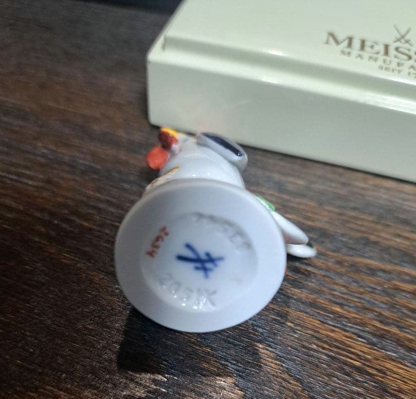 新品　MEISSEN マイセン 干支シリーズ　酉　希少 フィギュリン