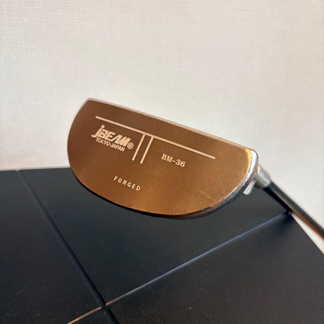 JBEAM ゴルフパター BM36 ディアマナシャフト ヘッドカバー 右利き