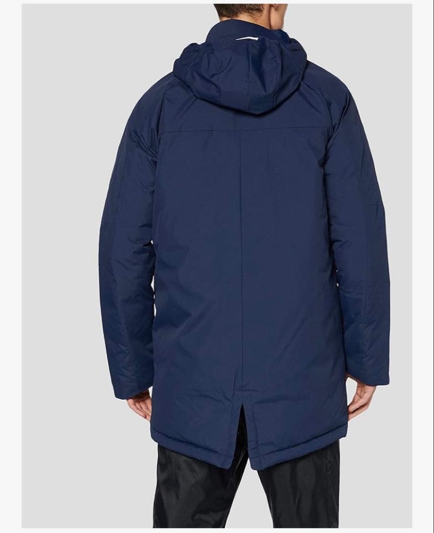 NIKE DRI-FIT ハーフコート 中綿ジャケット M 紺