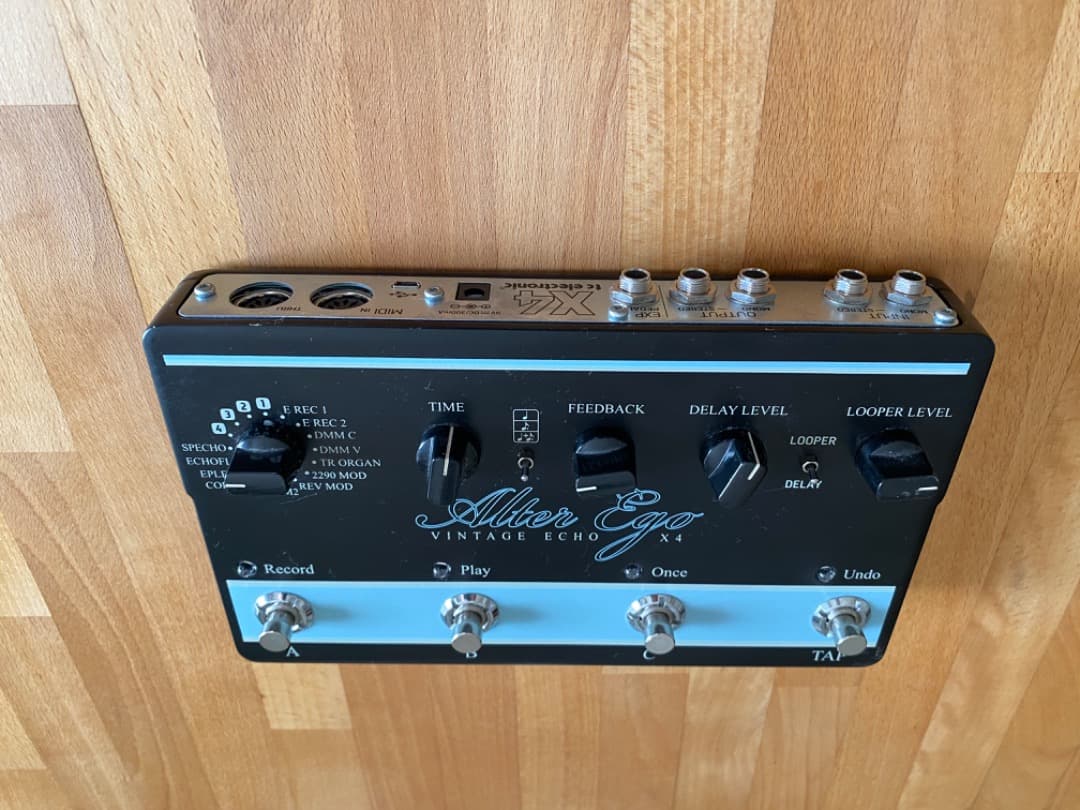 ギター tc electronic ALTER EGO X4 VINTAGE ECHO