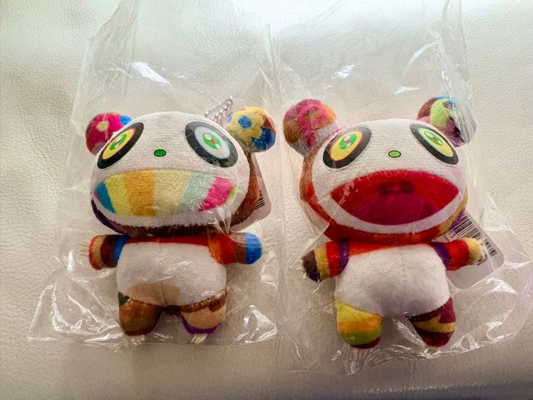 村上隆 カイカイキキパンダ親子 キーホルダー