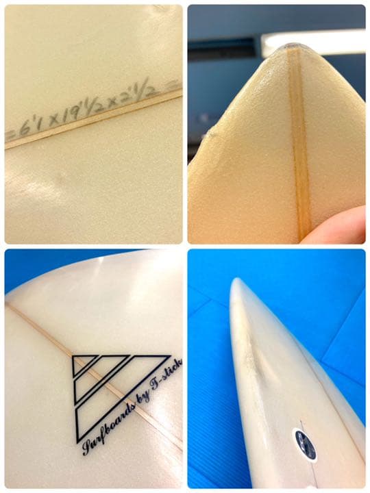 184cm ファンボード egg 6’1 サーフボード T-STICK 軽量