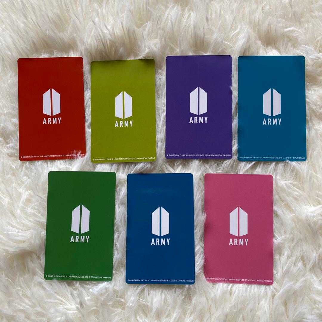 BTS JPFC アンケート　特典　トレカ